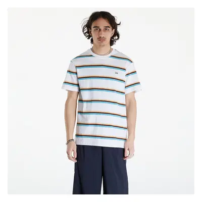 Póló Lee Relaxed Stripe Tee Bright White