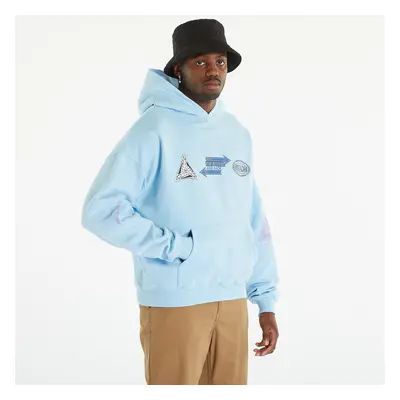 Pulóver PREACH Oversized Multi Logo H GOTS Sky Blue