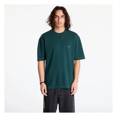 Póló Calvin Klein Jeans Waffle Woven Label Tee Ponderosa Pine