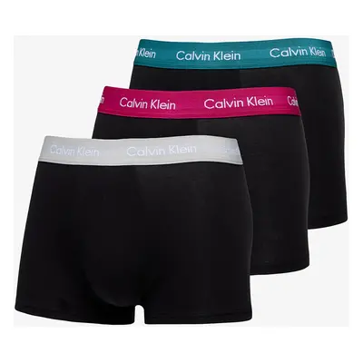 Calvin Klein Cotton Stretch Classic Fit Low Rise Trunk 3-Pack Black