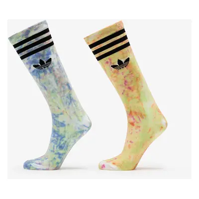 adidas Tie-Dyed High Crew Socks 2-Pack Multicolor