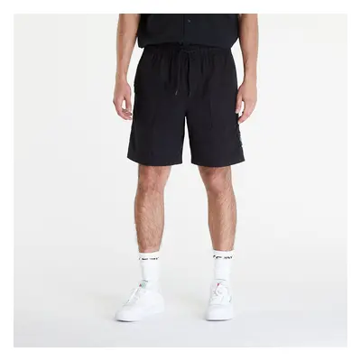 Sort Calvin Klein Jeans Linen Shorts Black