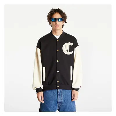 Pulóver Champion Bomber Sweatshirt Black/ Sand