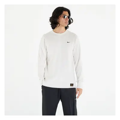 Póló Nike Life Men's Long Sleeve Heavyweight Waffle Top Phantom/ Light Iron Ore/ Black