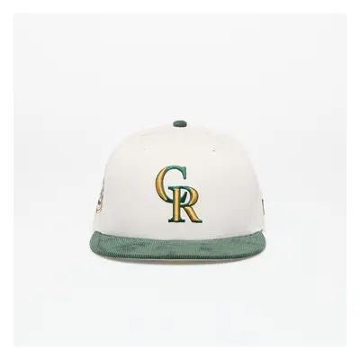 Baseball sapka New Era Colorado Rockies MLB Contrast Cord 59FIFTY Cap Stone/ Dark Green