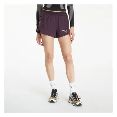 PUMA Run Ultraweave Velocity 3" W Running Shorts Midnight Plum