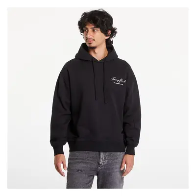 Pulóver Tommy Jeans Relaxed Washed Dna Hoodie Black