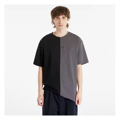 Póló Karl Kani Small Signature Split Tee Black/ Anthracite