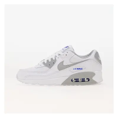 Sneakers Nike Air Max 90 White/ Lt Smoke Grey-Racer Blue