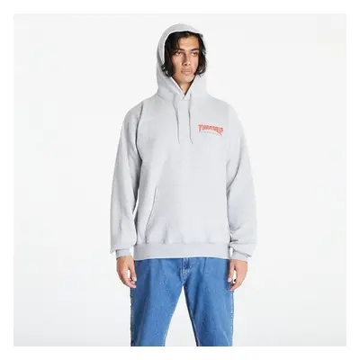 Pulóver Thrasher Outlined Chest Logo Hood Gray