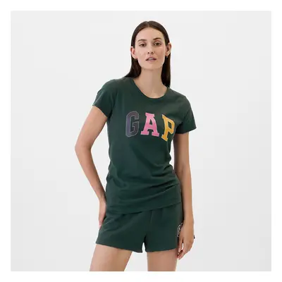 Póló GAP Logo Shortleeve Tee Essex Green Tri Color