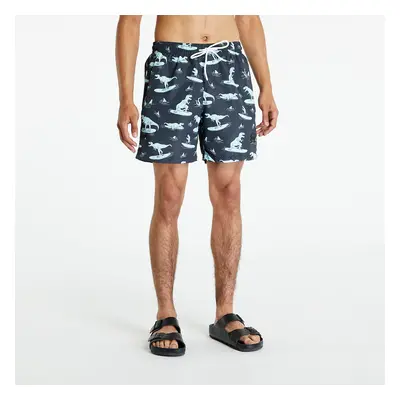 Fürdőruhák Urban Classics Pattern Swim Shorts Rex Aop