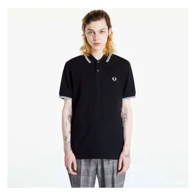 Póló FRED PERRY Twin Tipped Shirt Black