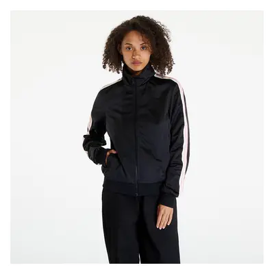 Pulóver Urban Classics Ladies Retro Track Jacket Black