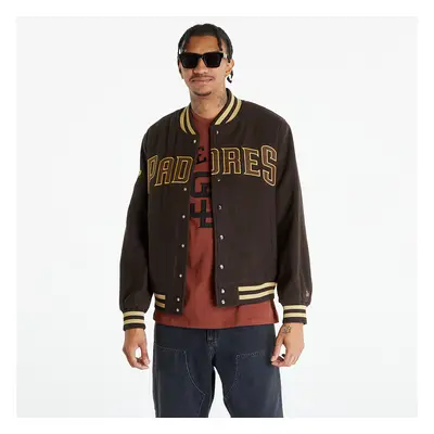 Kabát New Era San Diego Padres Varsity Jacket UNISEX Brown