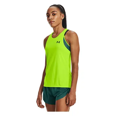 Under Armour Rush Cicada Singlet Green