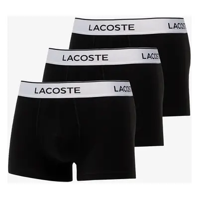 LACOSTE Underwear Trunk 3-Pack Black