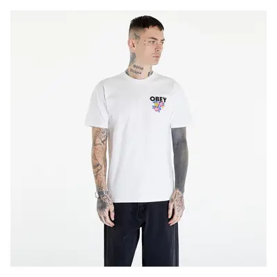 Póló OBEY Floral Garden T-Shirt White