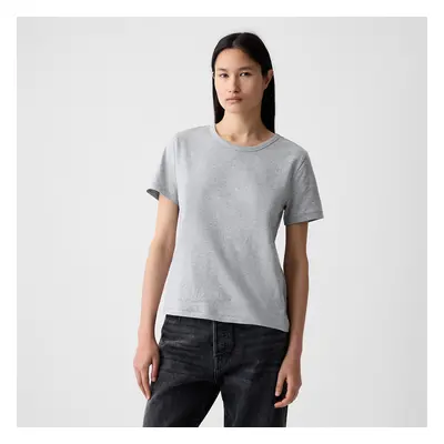 Póló GAP Basic Tee Heather Grey