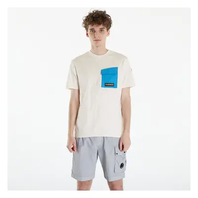 Póló Napapijri Tepees Short Sleeve T-Shirt White Whisper