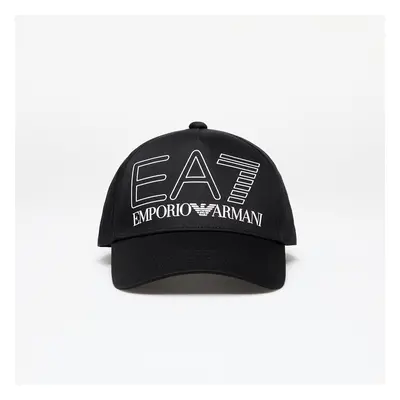 Baseball sapka EA7 Emporio Armani Train Visibility Cap Black/ White