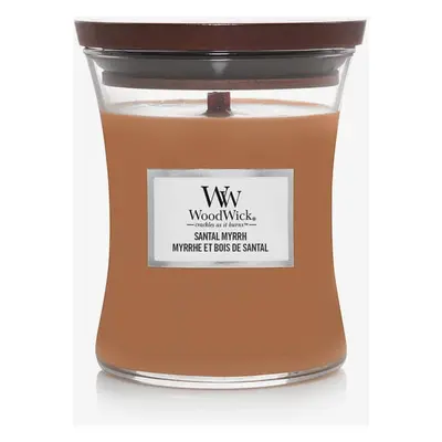 WoodWick Medium Hourglass Candle - Santal Myrrh