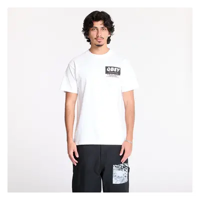 Póló OBEY Obey Records T-Shirt White