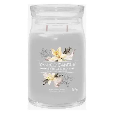 Yankee Candle Signature Large Jar 2 Wicks - Smoked Vanilla & Cashmere