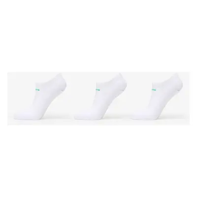 Queens Essential Invisible Socks 3-Pack White