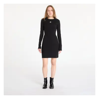 Ruha adidas Essentials Rib Long Sleeve Dress Black