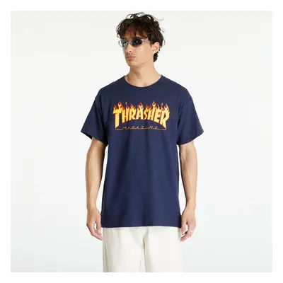 Póló Thrasher Flame Logo Navy