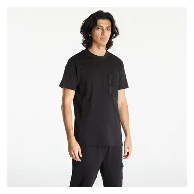 Póló Calvin Klein Jeans Mix Media Short Sleeve Tee Black