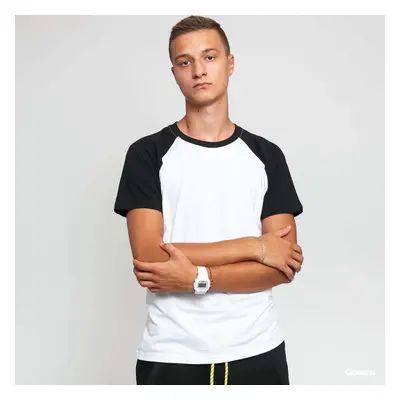 Póló Urban Classics Raglan Contrast Tee White / Black