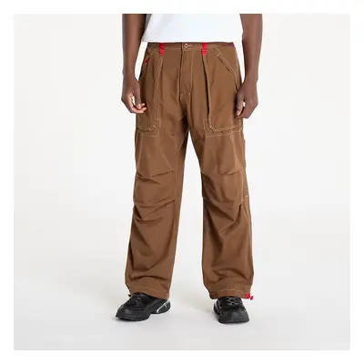 Nadrágok PLEASURES Public Utility Pants Brown