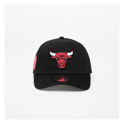 Baseball sapka New Era Chicago Bulls Aframe NBA Patch Cap Black