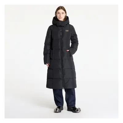 Kabát EA7 Emporio Armani Caban Coat Black