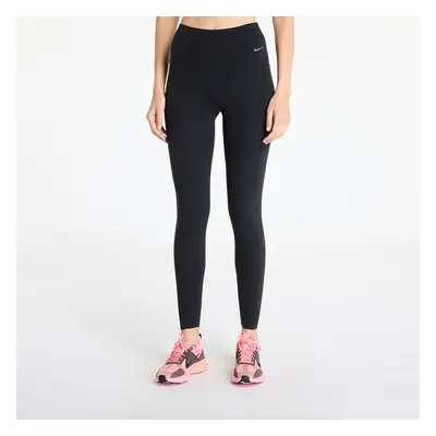 Nadrágok Nike Zenvy Women's Gentle-Support High-Waisted Full-Length Leggings Black/ Black