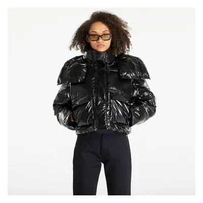 Kabát Calvin Klein Jeans High Shine Puffer Jacket Black