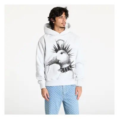 Pulóver PLEASURES Punk Duck Hoodie Heather Grey