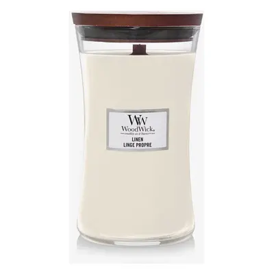 WoodWick Large Hourglass Candle - Linen