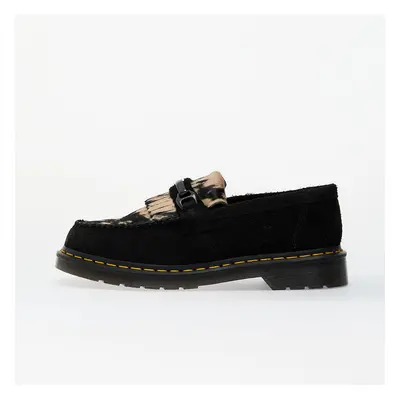 Sneakers Dr. Martens Adrian Snaffle Black Long Napped Suede & Black/Beige Contrast Hair On EUR