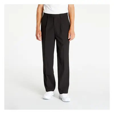 Nadrágok Urban Classics Straight Pleat-Front Trousers Black