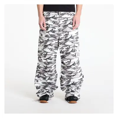 Nadrágok Karl Kani Sport Patch Camo Cargo Pants Grey/ Black/ Off White