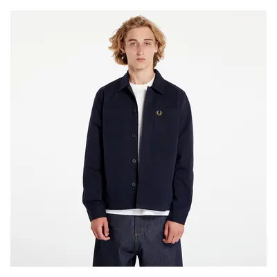 Kabát FRED PERRY Twill Overshirt Navy