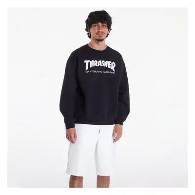 Pulóver Thrasher Skate Mag Crewneck Black