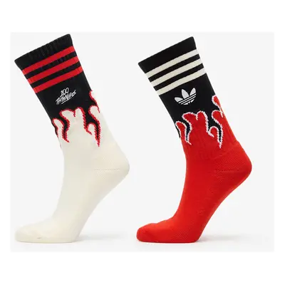 adidas x 100 Thieves Socks 2-Pack Crew White/ Red