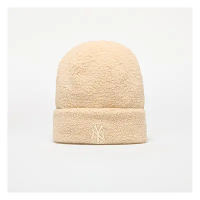 Kalap New Era New York Yankees MLB Wmns Knit Medium Borg Beanie Stone