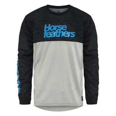 Póló Horsefeathers Fury Ls Bike T-Shirt Mineral Gray