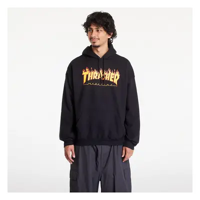 Pulóver Thrasher Flame Logo Hoody Black