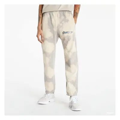 Melegítőnadrág PLEASURES Decay Sweat Pant Bleach Dye Beige